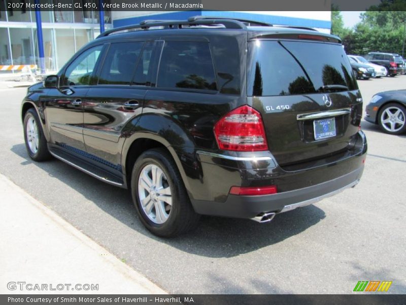 Verde Brook Metallic / Macadamia 2007 Mercedes-Benz GL 450
