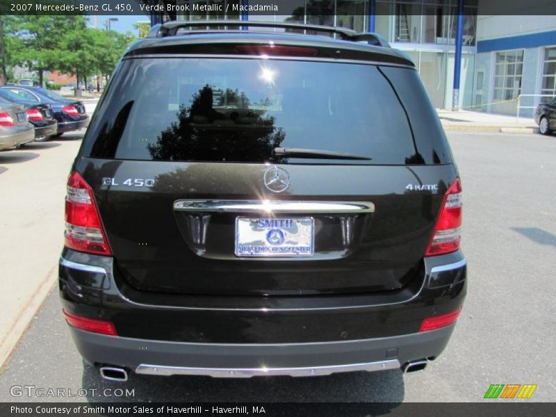 Verde Brook Metallic / Macadamia 2007 Mercedes-Benz GL 450