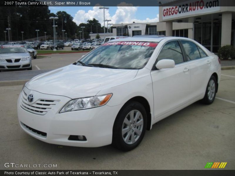 Super White / Bisque 2007 Toyota Camry XLE V6