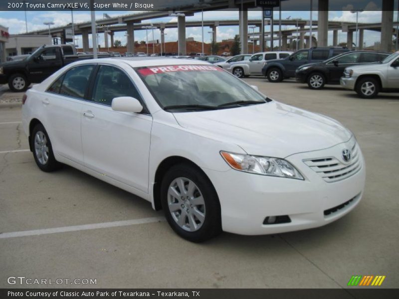 Super White / Bisque 2007 Toyota Camry XLE V6