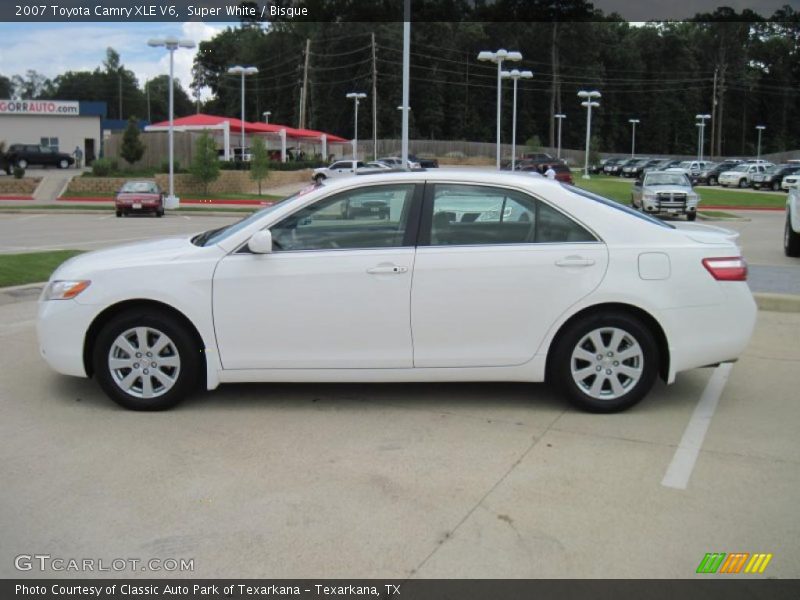 Super White / Bisque 2007 Toyota Camry XLE V6