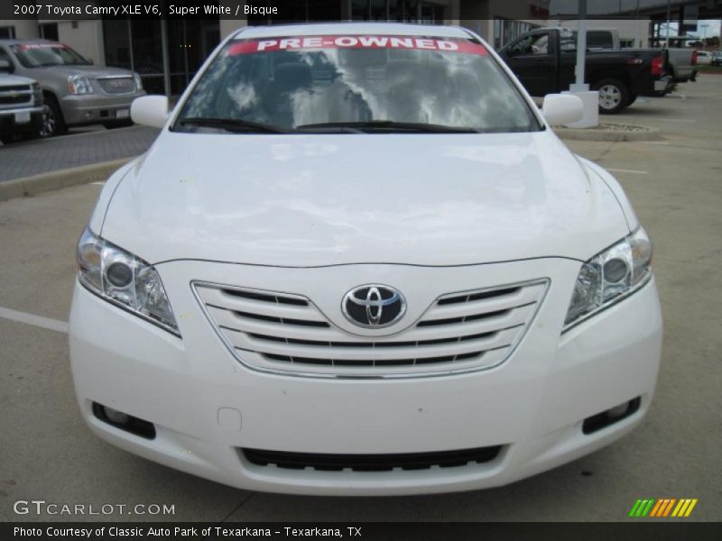 Super White / Bisque 2007 Toyota Camry XLE V6