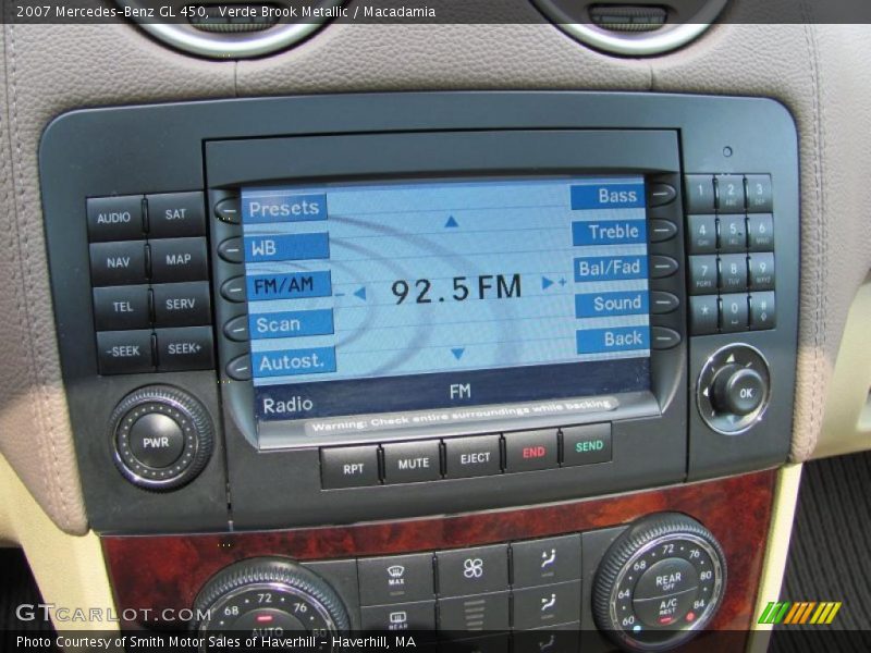 Verde Brook Metallic / Macadamia 2007 Mercedes-Benz GL 450