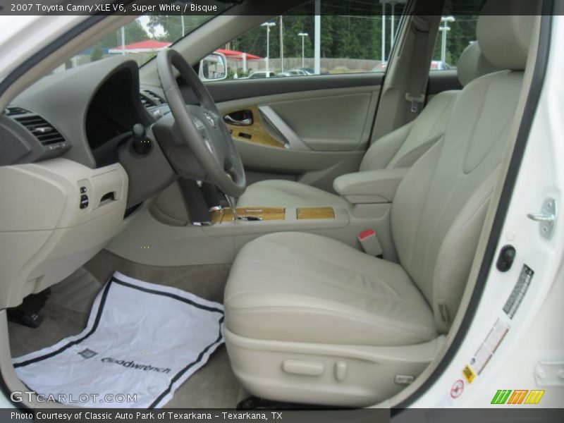 Super White / Bisque 2007 Toyota Camry XLE V6