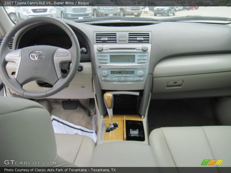 Super White / Bisque 2007 Toyota Camry XLE V6
