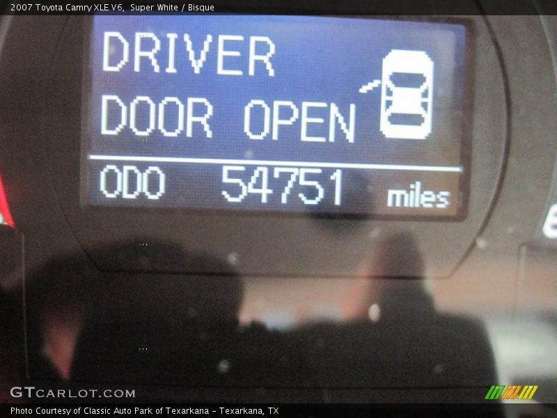 Super White / Bisque 2007 Toyota Camry XLE V6