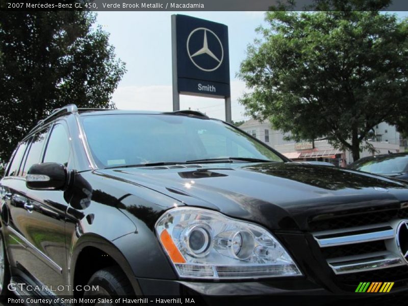 Verde Brook Metallic / Macadamia 2007 Mercedes-Benz GL 450