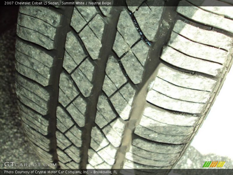 Summit White / Neutral Beige 2007 Chevrolet Cobalt LS Sedan