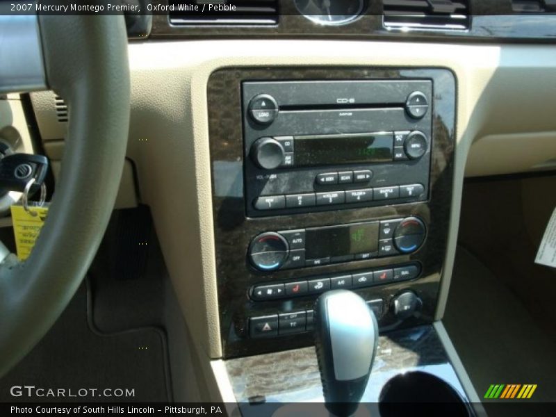 Oxford White / Pebble 2007 Mercury Montego Premier