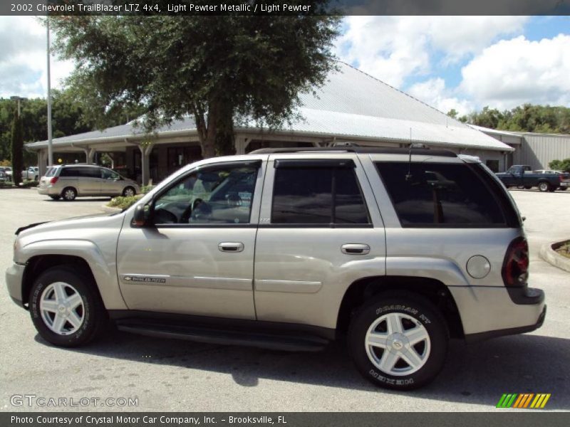Light Pewter Metallic / Light Pewter 2002 Chevrolet TrailBlazer LTZ 4x4