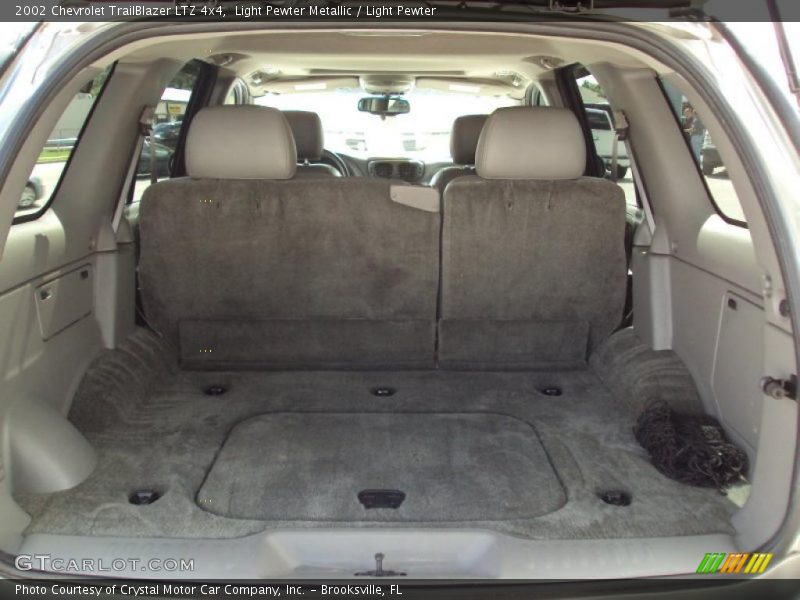 Light Pewter Metallic / Light Pewter 2002 Chevrolet TrailBlazer LTZ 4x4