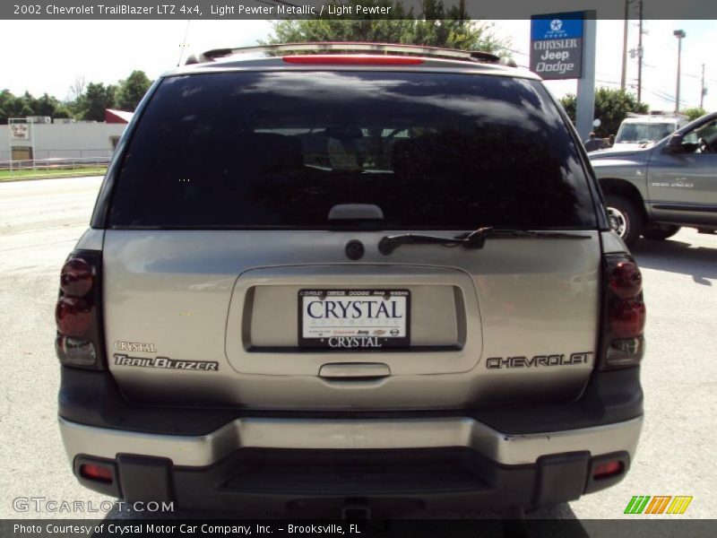 Light Pewter Metallic / Light Pewter 2002 Chevrolet TrailBlazer LTZ 4x4