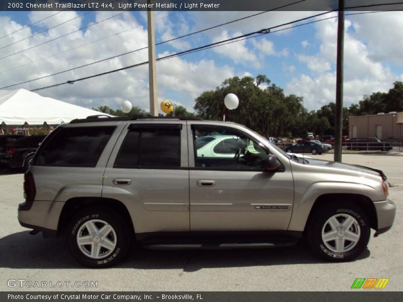 Light Pewter Metallic / Light Pewter 2002 Chevrolet TrailBlazer LTZ 4x4