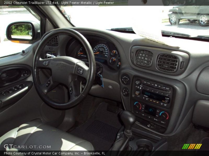 Light Pewter Metallic / Light Pewter 2002 Chevrolet TrailBlazer LTZ 4x4