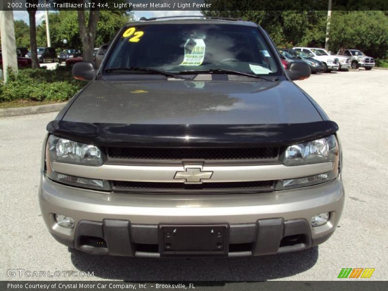 Light Pewter Metallic / Light Pewter 2002 Chevrolet TrailBlazer LTZ 4x4
