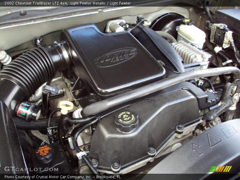 Light Pewter Metallic / Light Pewter 2002 Chevrolet TrailBlazer LTZ 4x4