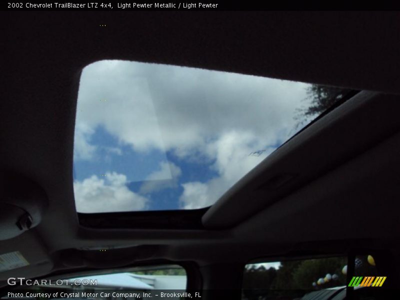 Light Pewter Metallic / Light Pewter 2002 Chevrolet TrailBlazer LTZ 4x4