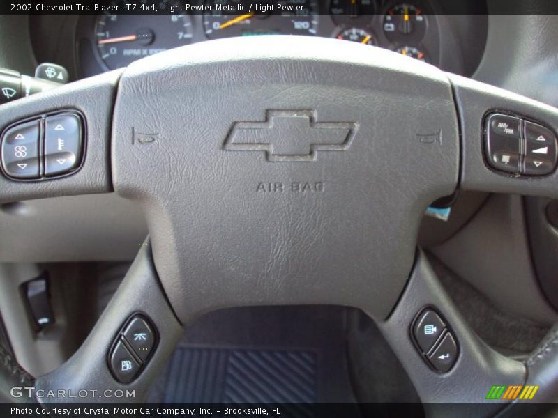 Light Pewter Metallic / Light Pewter 2002 Chevrolet TrailBlazer LTZ 4x4