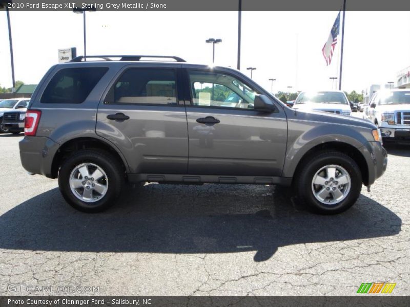 Sterling Grey Metallic / Stone 2010 Ford Escape XLT