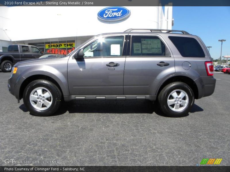Sterling Grey Metallic / Stone 2010 Ford Escape XLT