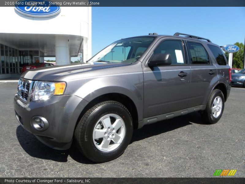 Sterling Grey Metallic / Stone 2010 Ford Escape XLT