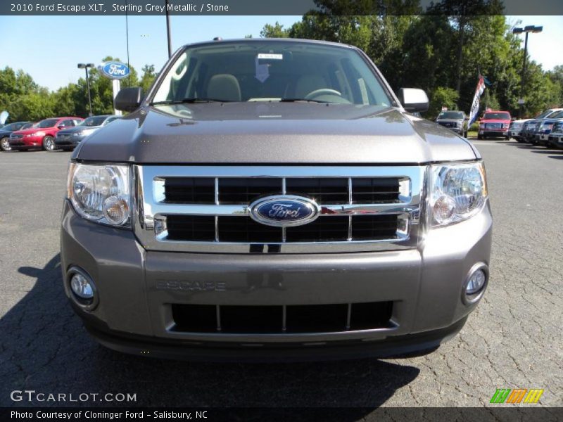 Sterling Grey Metallic / Stone 2010 Ford Escape XLT