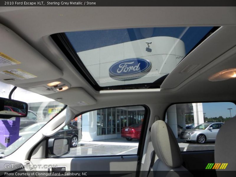 Sterling Grey Metallic / Stone 2010 Ford Escape XLT