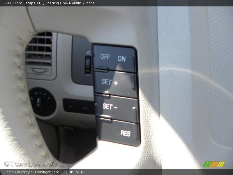 Sterling Grey Metallic / Stone 2010 Ford Escape XLT