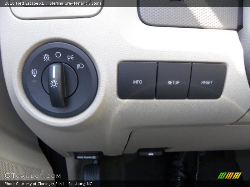 Sterling Grey Metallic / Stone 2010 Ford Escape XLT