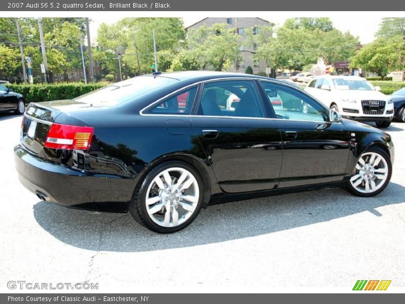 Brilliant Black / Black 2007 Audi S6 5.2 quattro Sedan