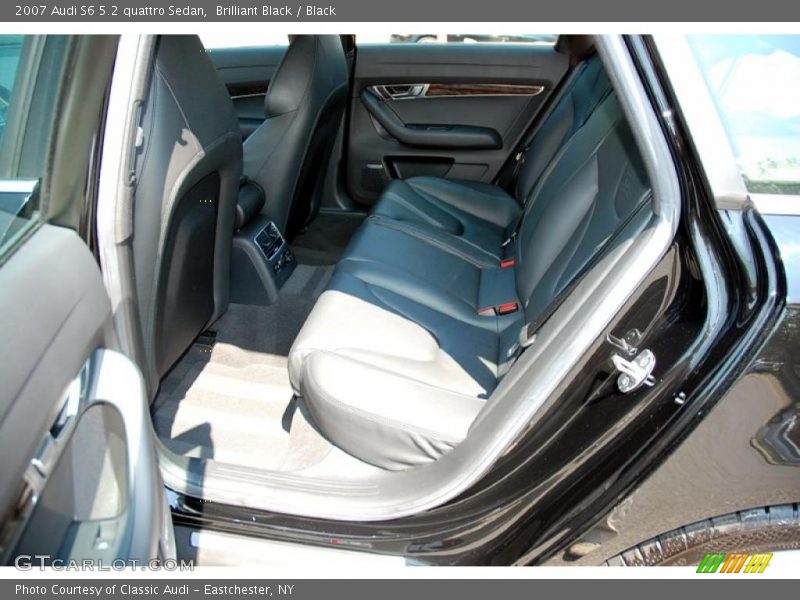 Brilliant Black / Black 2007 Audi S6 5.2 quattro Sedan