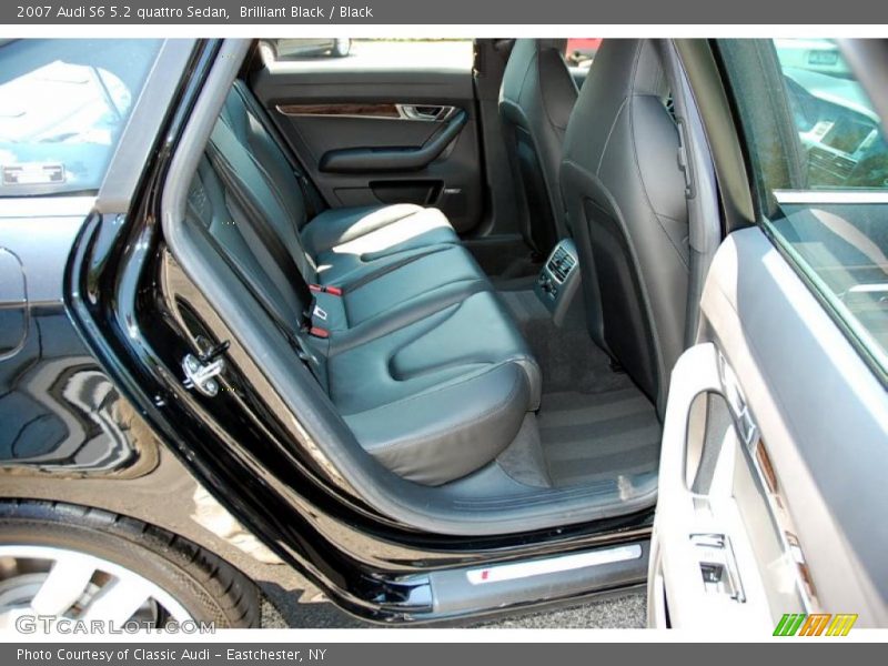 Brilliant Black / Black 2007 Audi S6 5.2 quattro Sedan