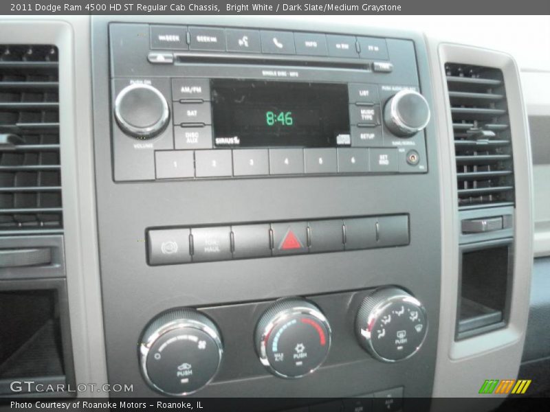 Bright White / Dark Slate/Medium Graystone 2011 Dodge Ram 4500 HD ST Regular Cab Chassis