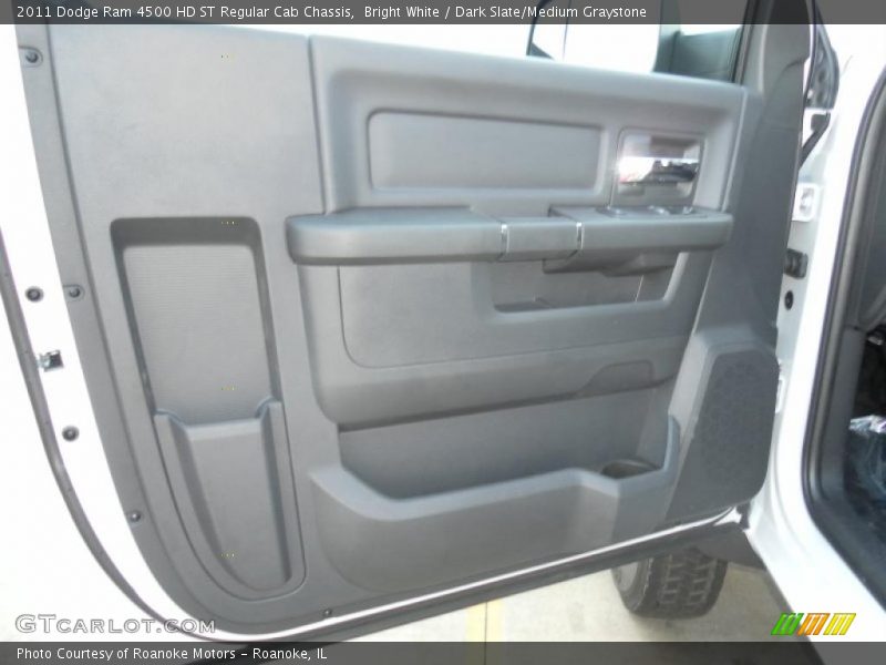 Bright White / Dark Slate/Medium Graystone 2011 Dodge Ram 4500 HD ST Regular Cab Chassis