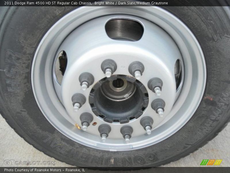Bright White / Dark Slate/Medium Graystone 2011 Dodge Ram 4500 HD ST Regular Cab Chassis