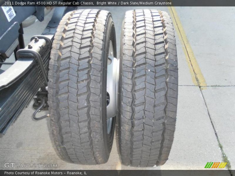Bright White / Dark Slate/Medium Graystone 2011 Dodge Ram 4500 HD ST Regular Cab Chassis