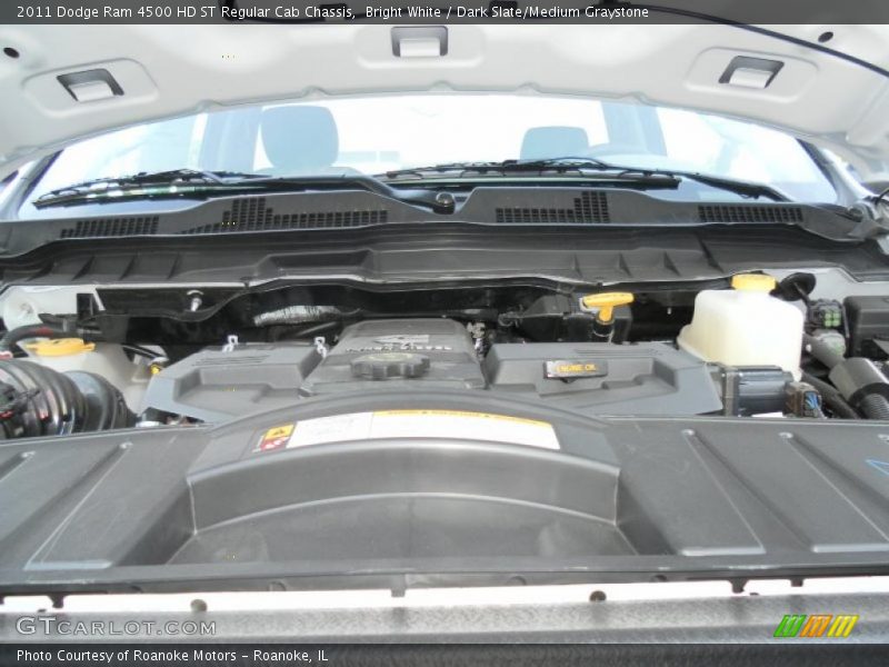 Bright White / Dark Slate/Medium Graystone 2011 Dodge Ram 4500 HD ST Regular Cab Chassis