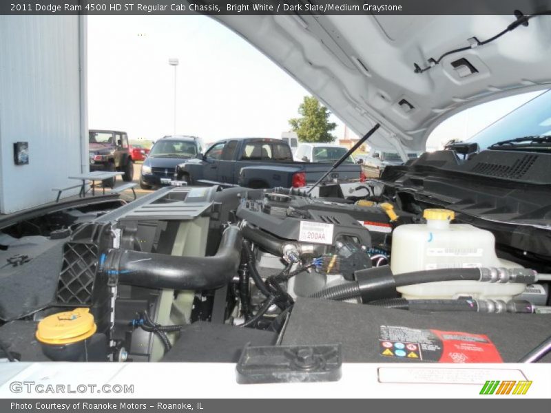 Bright White / Dark Slate/Medium Graystone 2011 Dodge Ram 4500 HD ST Regular Cab Chassis