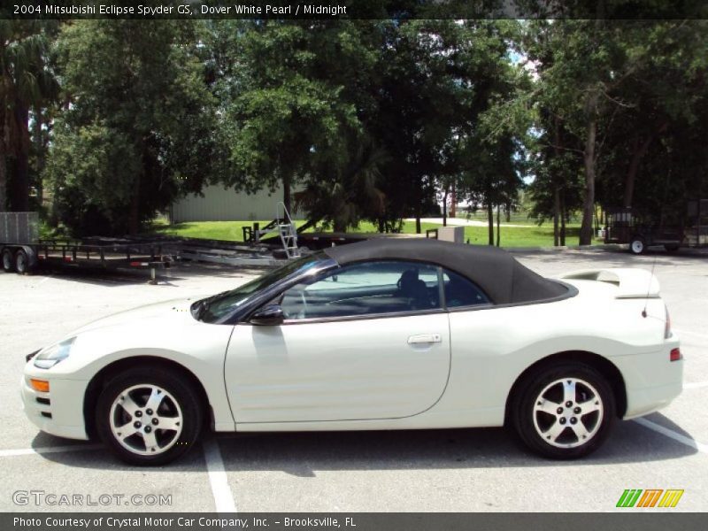 Dover White Pearl / Midnight 2004 Mitsubishi Eclipse Spyder GS