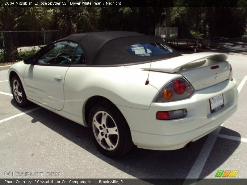 Dover White Pearl / Midnight 2004 Mitsubishi Eclipse Spyder GS