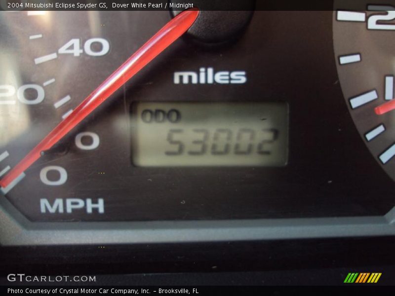 Dover White Pearl / Midnight 2004 Mitsubishi Eclipse Spyder GS