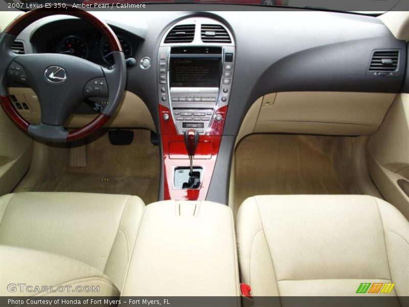 Amber Pearl / Cashmere 2007 Lexus ES 350