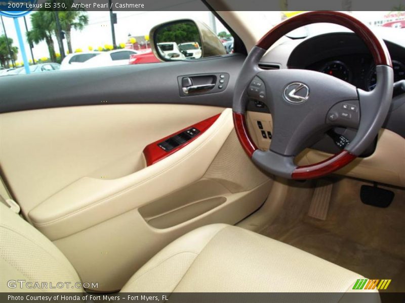 Amber Pearl / Cashmere 2007 Lexus ES 350