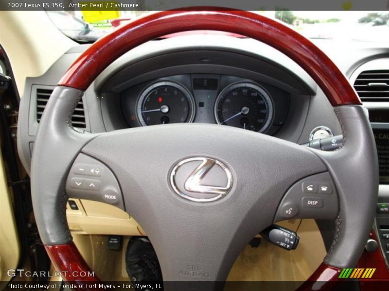 Amber Pearl / Cashmere 2007 Lexus ES 350