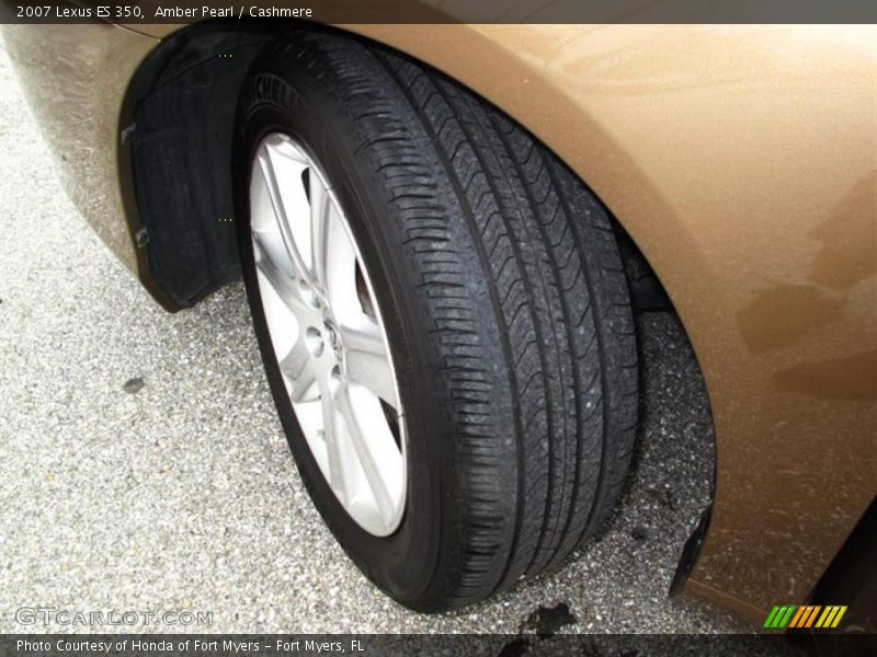 Amber Pearl / Cashmere 2007 Lexus ES 350