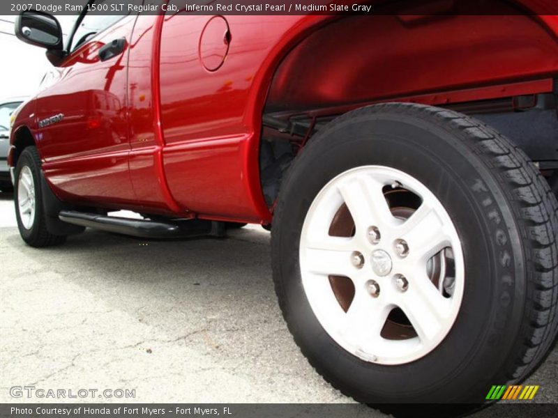 Inferno Red Crystal Pearl / Medium Slate Gray 2007 Dodge Ram 1500 SLT Regular Cab