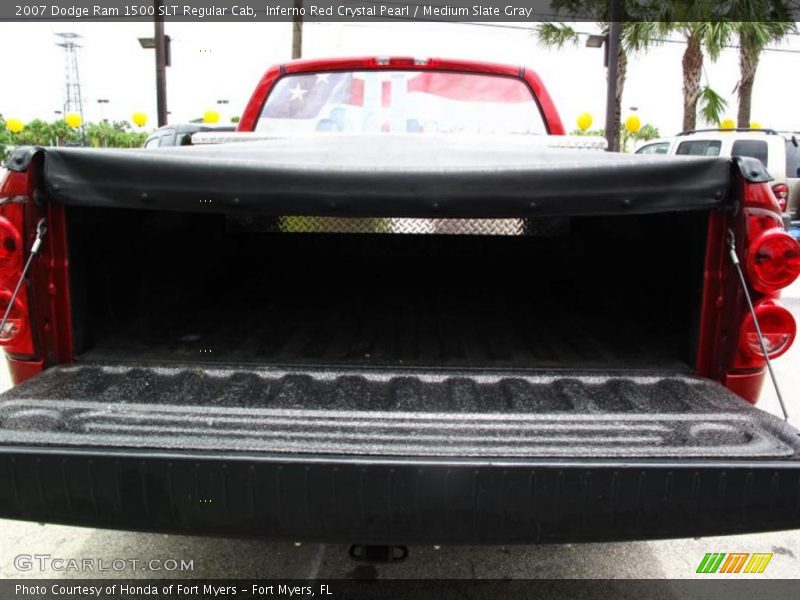 Inferno Red Crystal Pearl / Medium Slate Gray 2007 Dodge Ram 1500 SLT Regular Cab