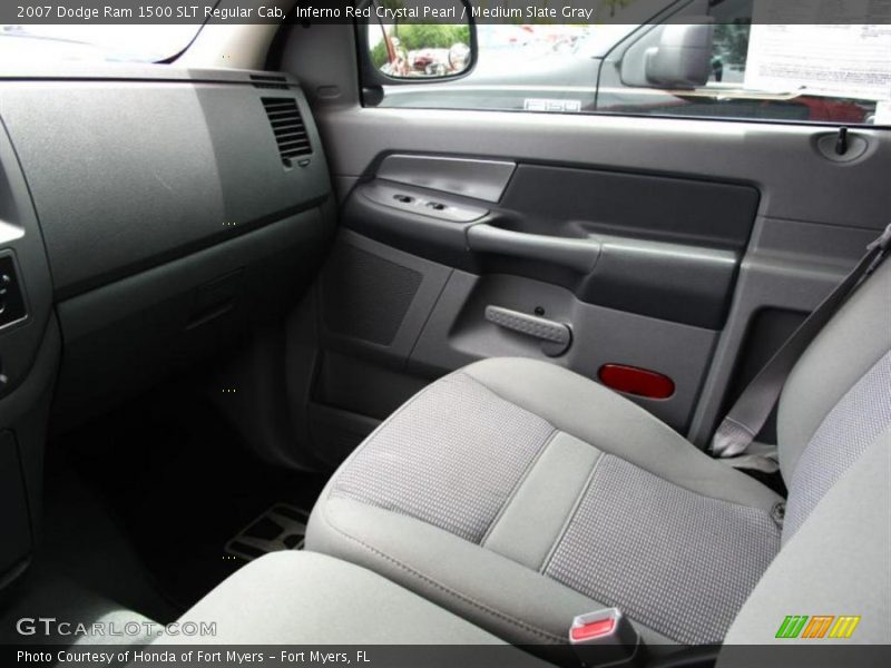 Inferno Red Crystal Pearl / Medium Slate Gray 2007 Dodge Ram 1500 SLT Regular Cab