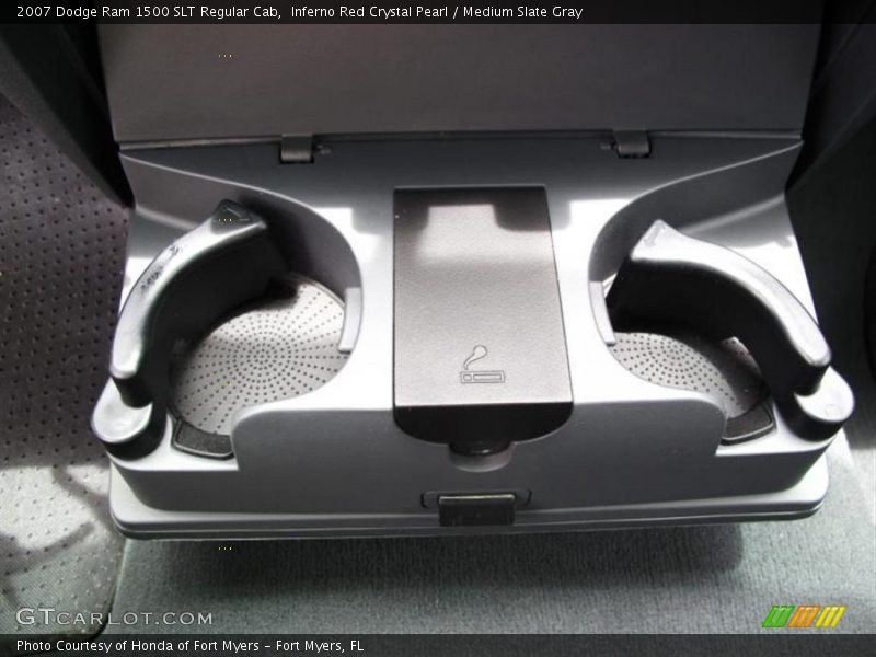 Inferno Red Crystal Pearl / Medium Slate Gray 2007 Dodge Ram 1500 SLT Regular Cab