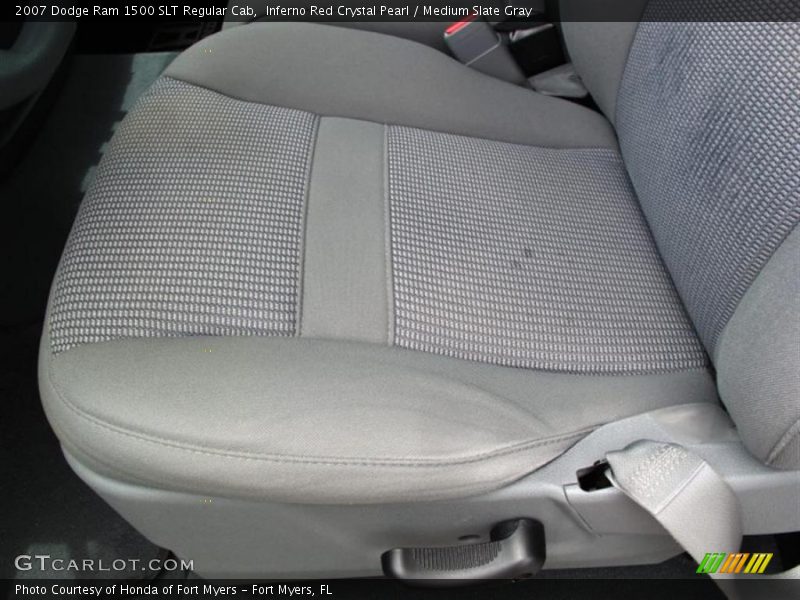 Inferno Red Crystal Pearl / Medium Slate Gray 2007 Dodge Ram 1500 SLT Regular Cab